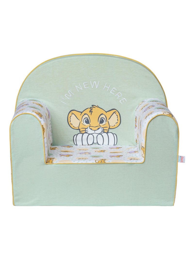 Fauteuil bébé en mousse déhoussable Roi Lion Cosy Time Vert tilleul - Kiabi