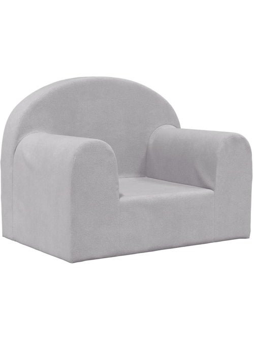 Fauteuil canapé enfant en peluche avec housse amovible lavable - vidaxl - Kiabi Fauteuil canapé enfant en peluche avec housse amovible lavable - vidaxl - Kiabi