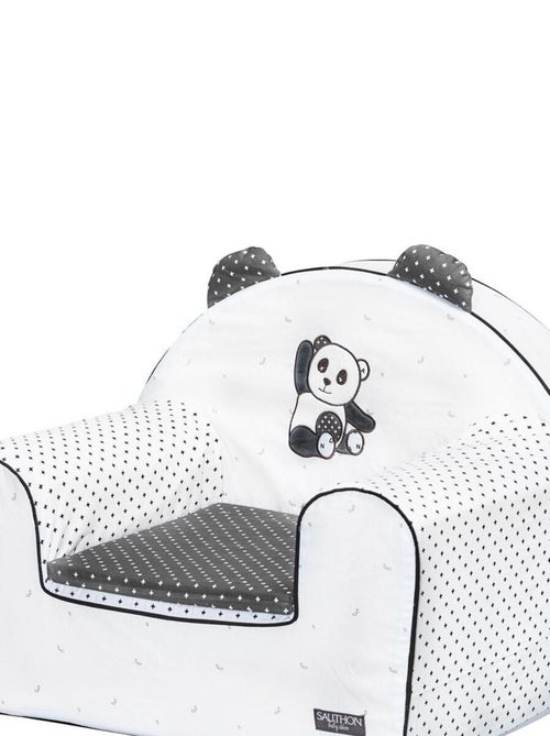 Fauteuil club 42x41cm en coton blanc - SAUTHON - Kiabi