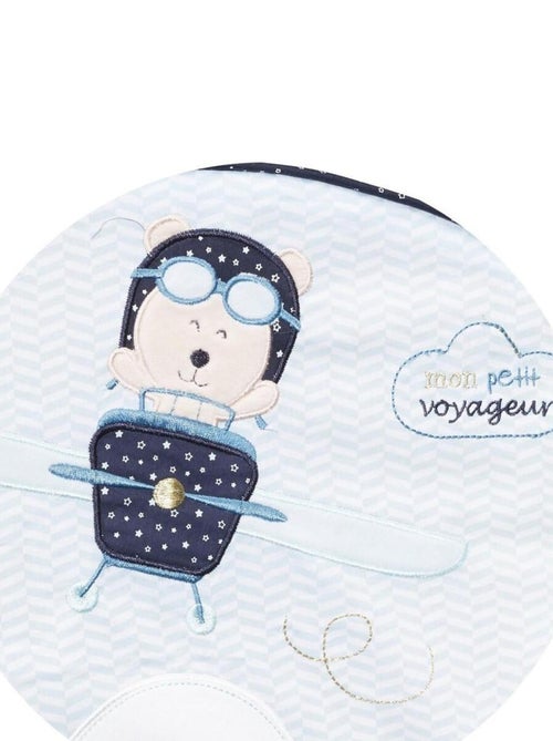 Fauteuil club 42x51cm en coton Bleu - SAUTHON - Kiabi