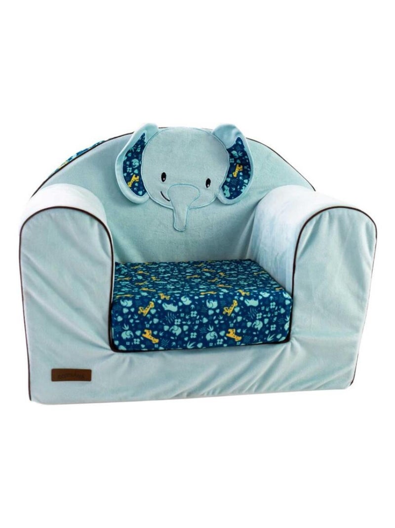 Fauteuil club convertible en chauffeuse Zanimo Bleu - Kiabi
