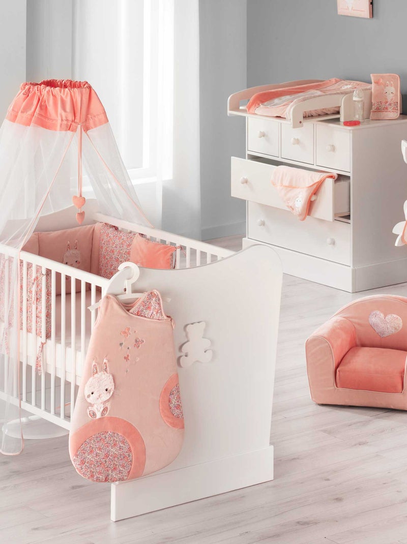 Fauteuil club convertible Lapinou Rose clair - Kiabi