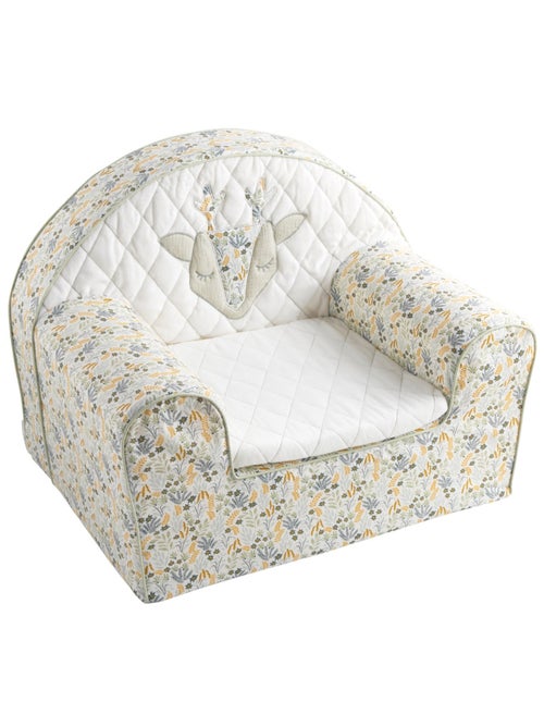 Fauteuil club en coton - SAUTHON - Kiabi