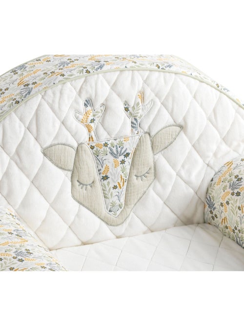 Fauteuil club en coton - SAUTHON - Kiabi