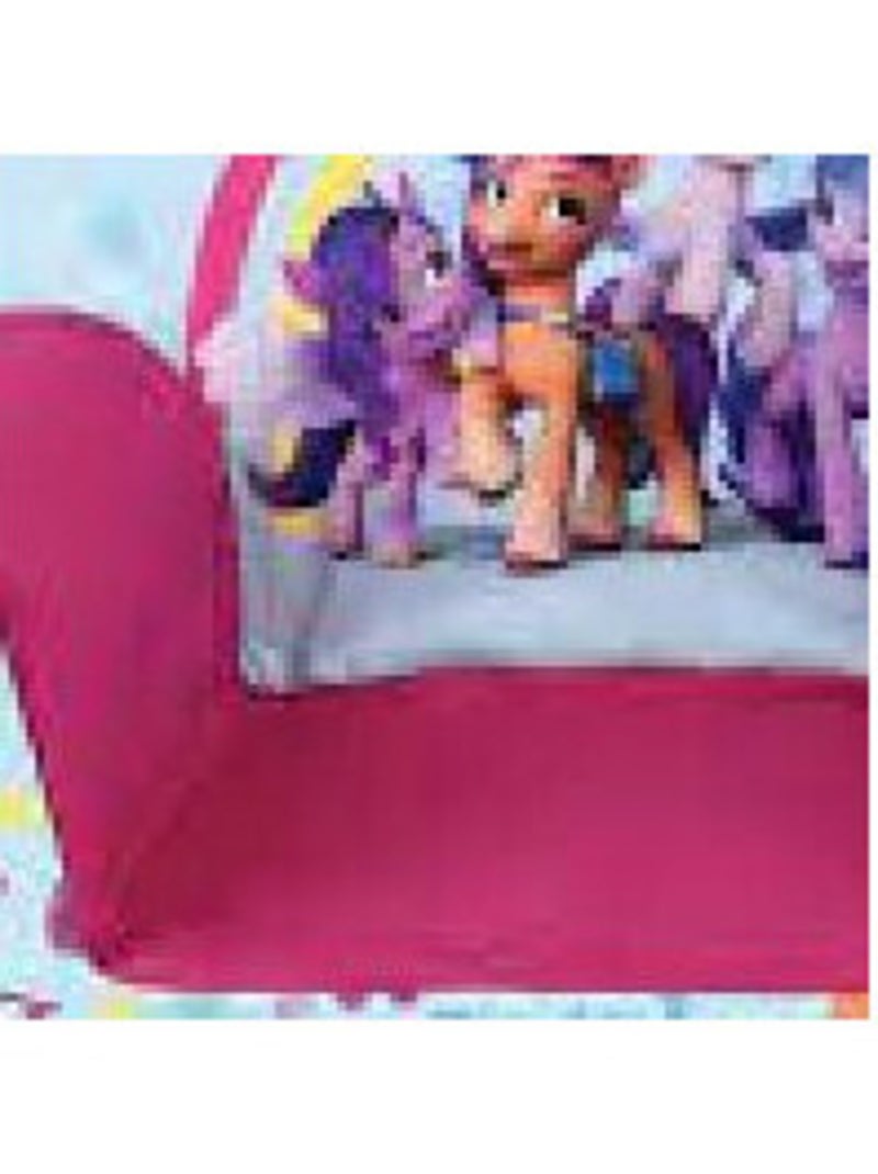 Fauteuil club en mousse - My Little Pony - Rose et Bleu - 52x42x33 cm Rose - Kiabi