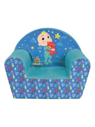 Fauteuil club en mousse Cocomelon bleu 52x42x33 cm
