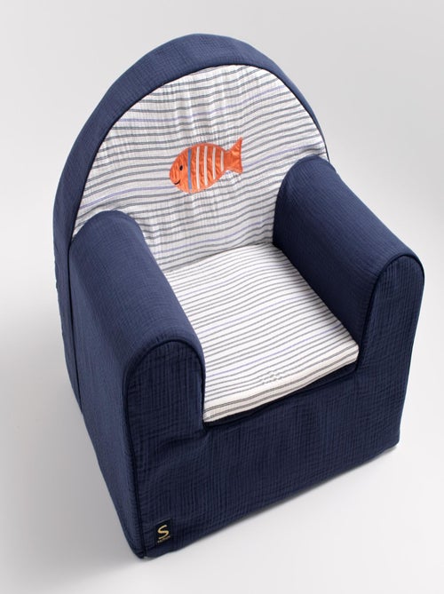 Fauteuil club enfant en gaze de coton - SAUTHON - Kiabi