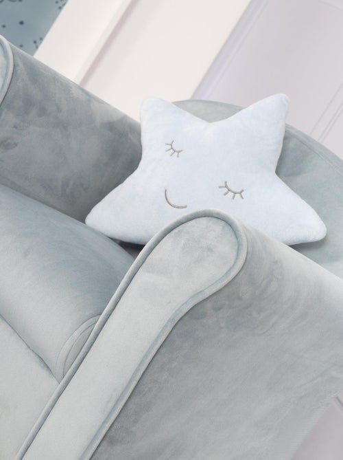 Fauteuil club enfant en velours doux - ROBA 'lil sofa' - Kiabi