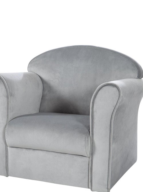 Fauteuil club enfant en velours doux - ROBA 'lil sofa' - Kiabi Fauteuil club enfant en velours doux - ROBA 'lil sofa' - Kiabi