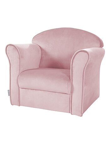 Fauteuil club enfant en velours doux - ROBA 'lil sofa'