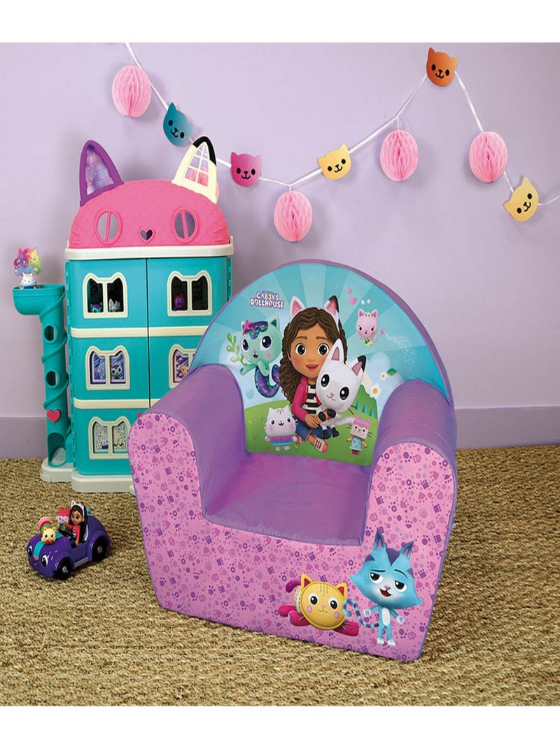 Fauteuil club Gabby Et La Maison Magique Rose - Kiabi