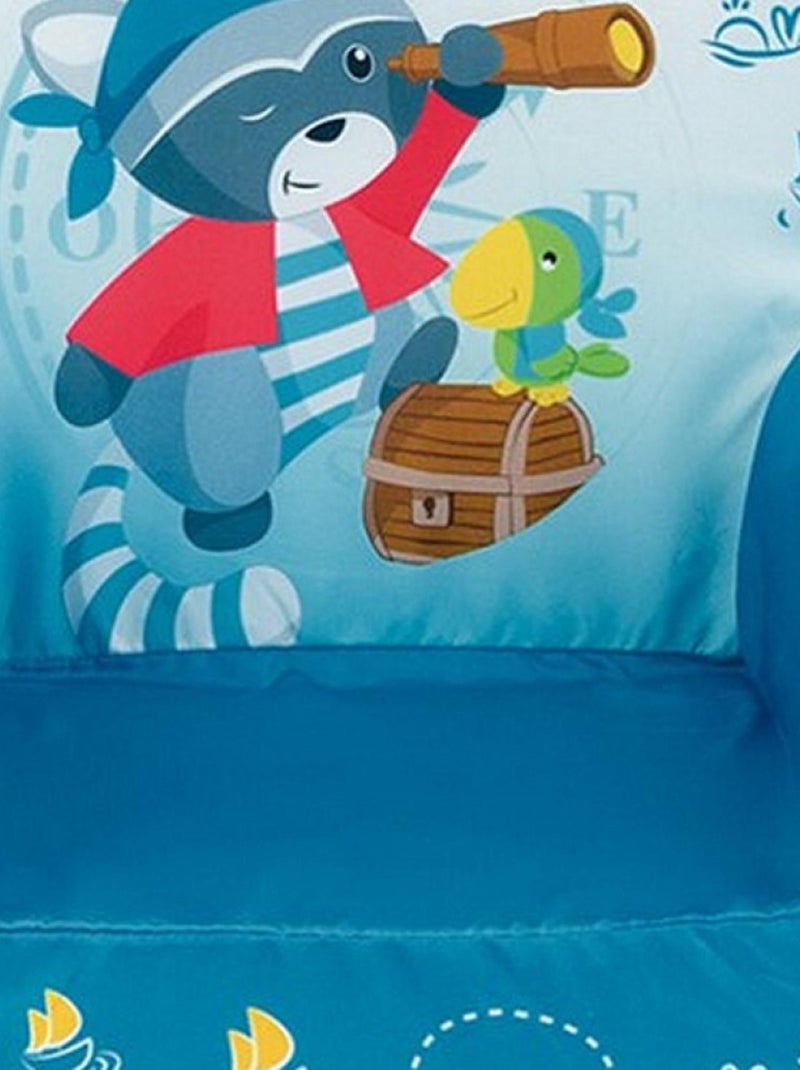Fauteuil club John Le Raton pirate bleu Multicolore - Kiabi