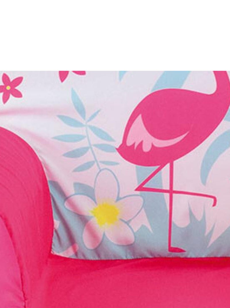 Fauteuil club mousse Flamant Rose Rose - Kiabi