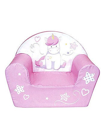 Fauteuil club mousse licorne