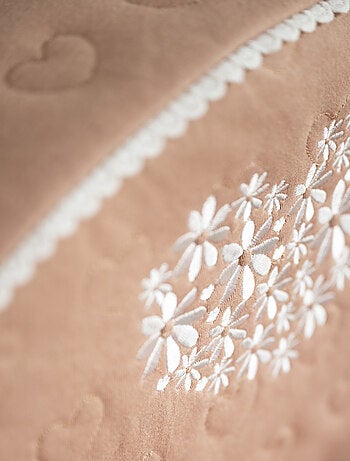 Chilienne transat enfant toile coton imprimé citron - SAUTHON