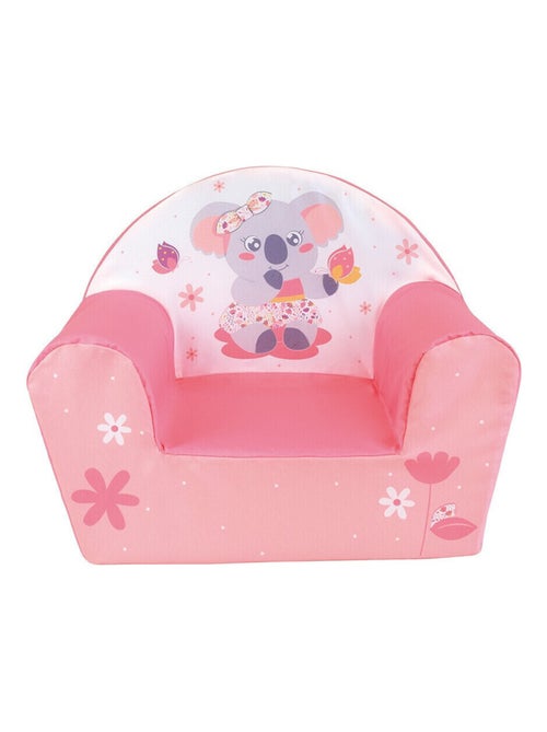 Fauteuil club rose Cally mimi Koala - Kiabi