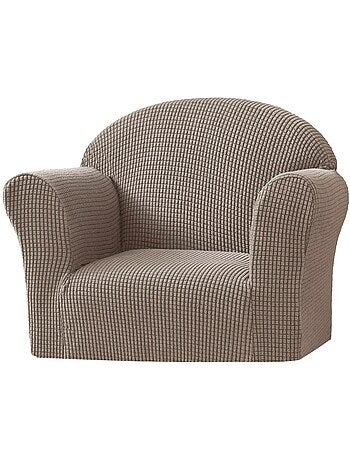 Fauteuil club Taupe bébé Les Chatounets