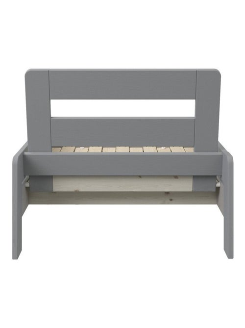 Fauteuil convertible en lit avec coussins pin massif  BASILE - Kiabi