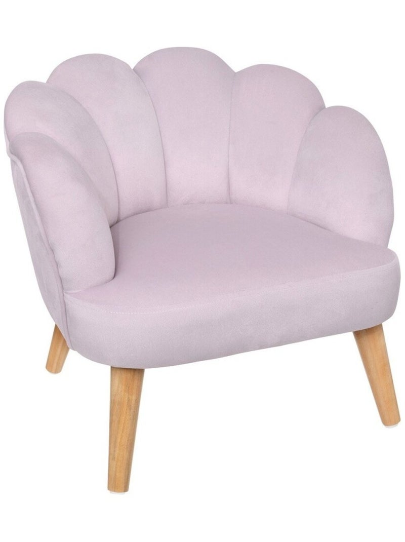 Fauteuil coquillage pour enfant Sirène Rose - Kiabi