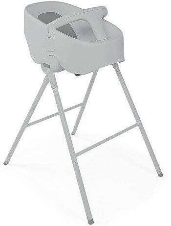 Fauteuil de bain bébé - chicco - bubble nest - antiglisse - cool grey