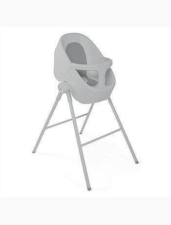 Fauteuil de bain bébé - chicco - bubble nest - antiglisse - cool grey