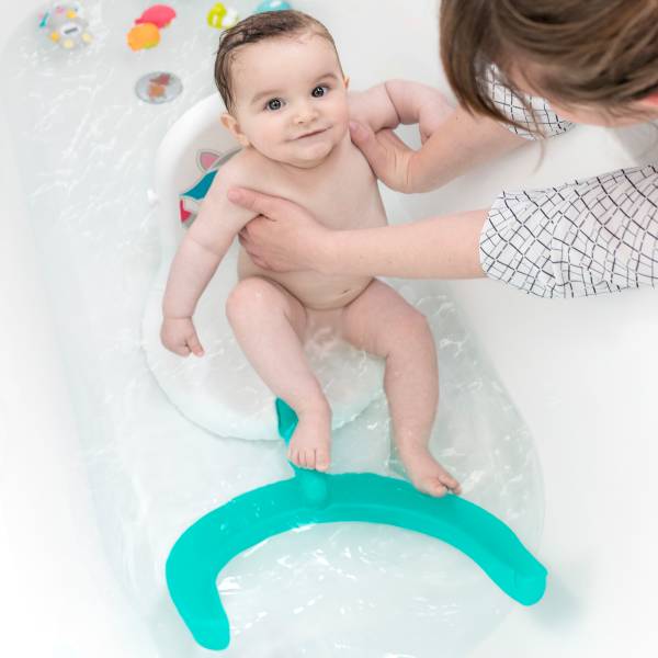 Fauteuil De Bain Pliable Badabulle Bebe Garcon Blanc Bleu Kiabi 25 00