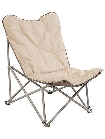 Fauteuil de camping pliant matelassé