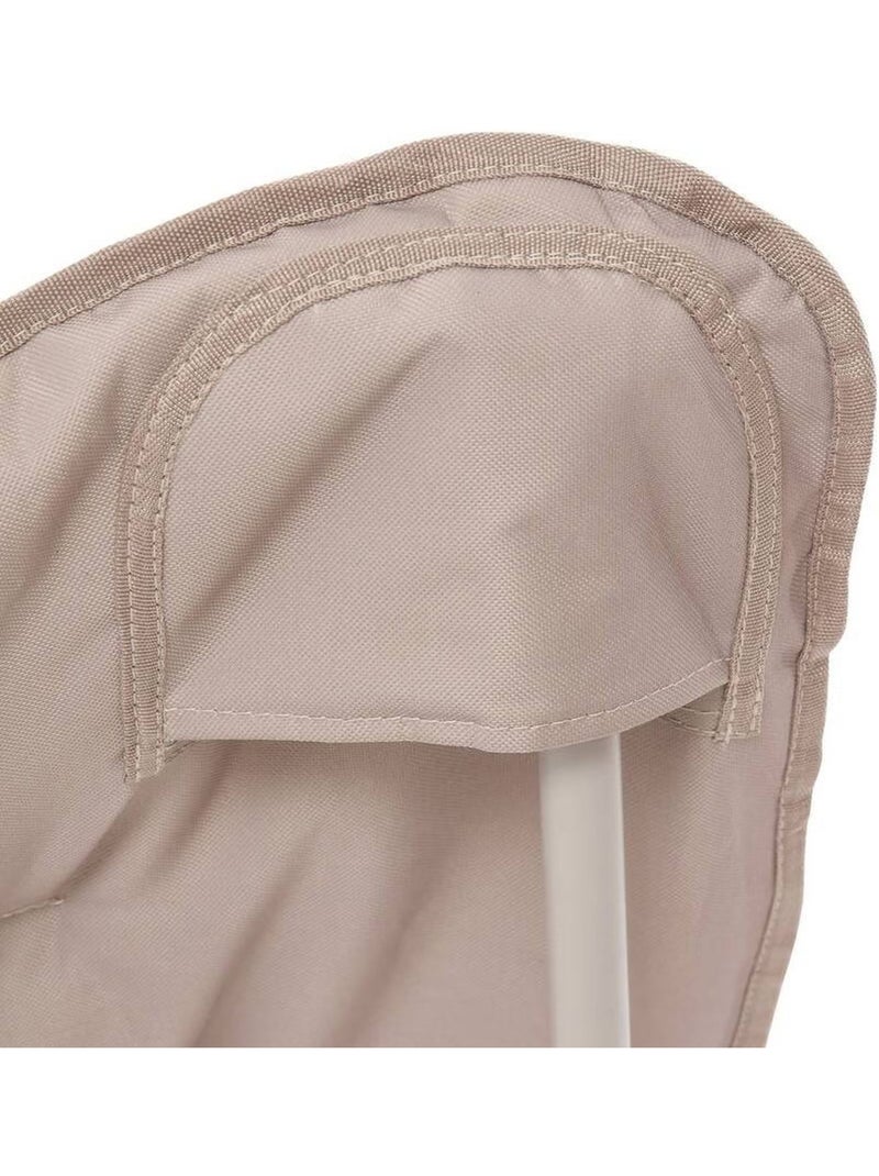 Fauteuil de camping pliant matelassé Beige - Kiabi