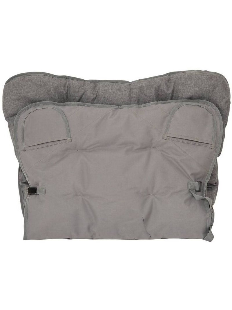 Fauteuil de camping pliant matelassé Gris - Kiabi