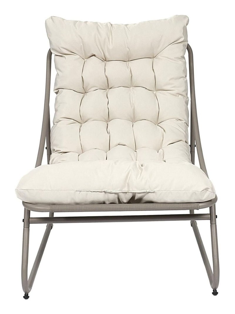 Fauteuil de détente DOLCE VITA Beige - Kiabi