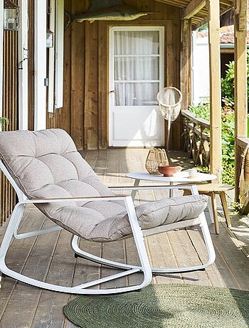 Fauteuil de jardin à bascule Felinio