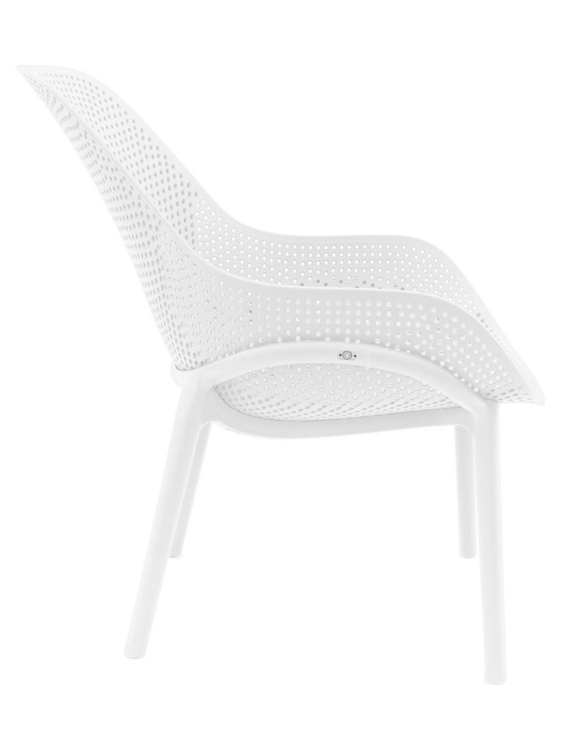 Fauteuil de jardin design MALIBU Blanc - Kiabi