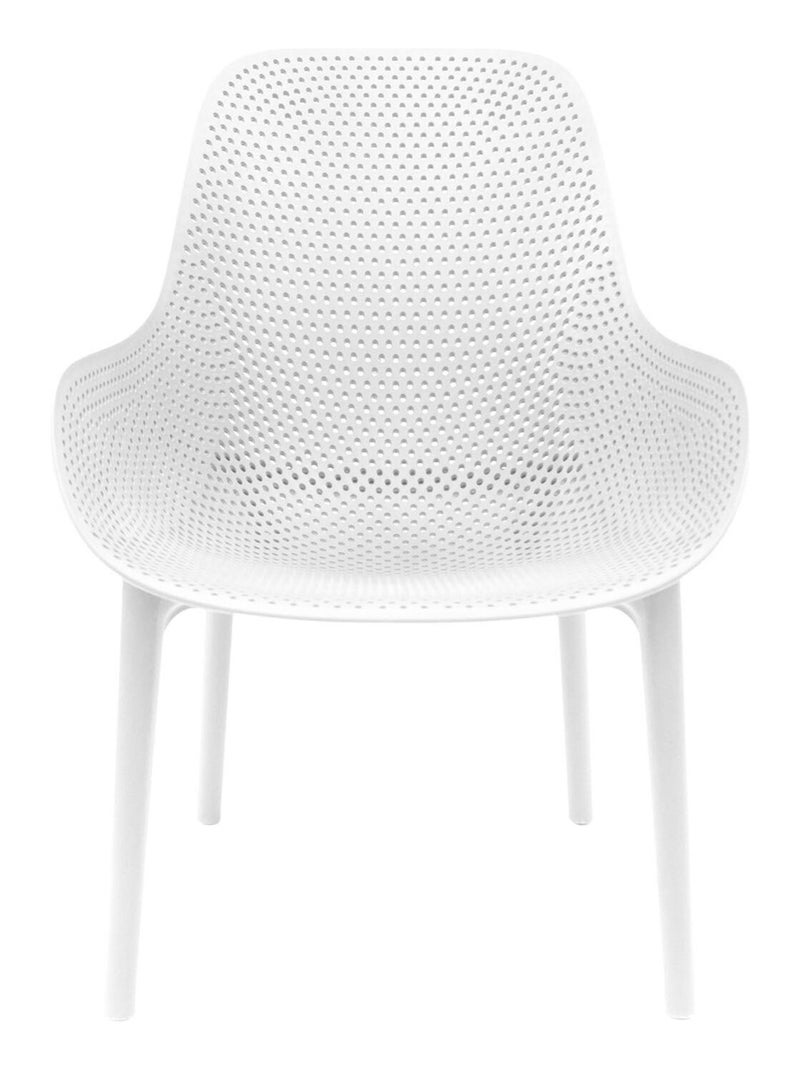 Fauteuil de jardin design MALIBU Blanc - Kiabi