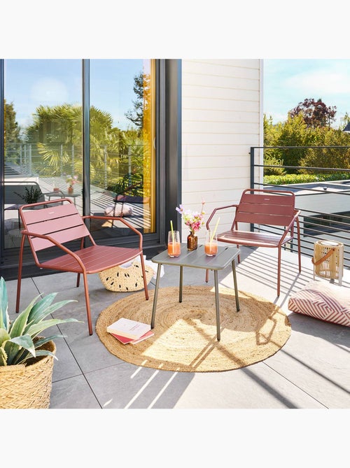 Fauteuil de jardin empilable en acier PHUKET - Kiabi