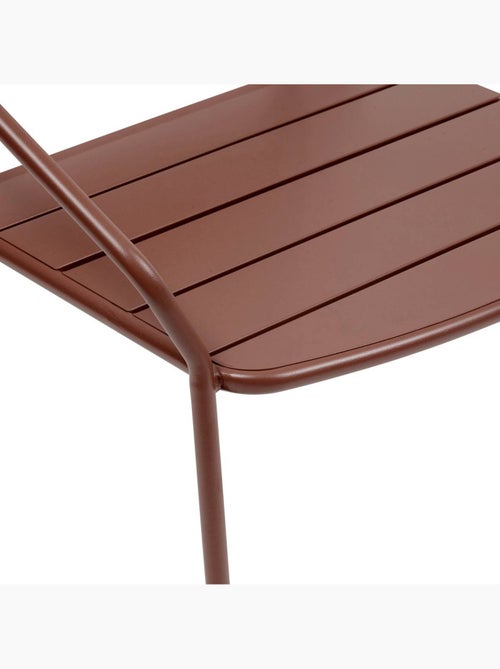 Fauteuil de jardin empilable en acier PHUKET - Kiabi