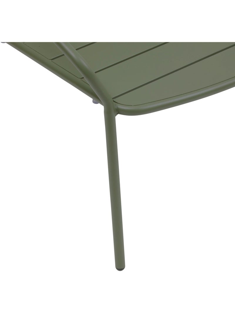Fauteuil de jardin empilable en acier PHUKET Vert clair - Kiabi