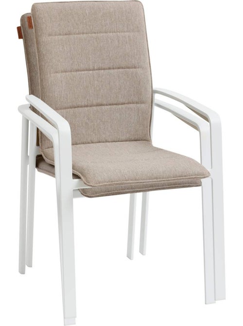 Fauteuil de jardin empilable en aluminium DIESE - Kiabi Fauteuil de jardin empilable en aluminium DIESE - Kiabi