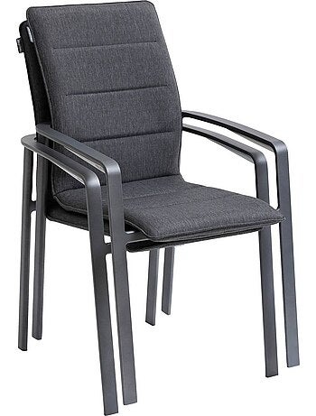Fauteuil de jardin empilable en aluminium DIESE