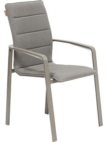 Fauteuil de jardin empilable en aluminium DIESE
