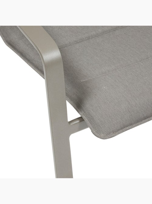 Fauteuil de jardin empilable en aluminium DIESE - Kiabi Fauteuil de jardin empilable en aluminium DIESE - Kiabi