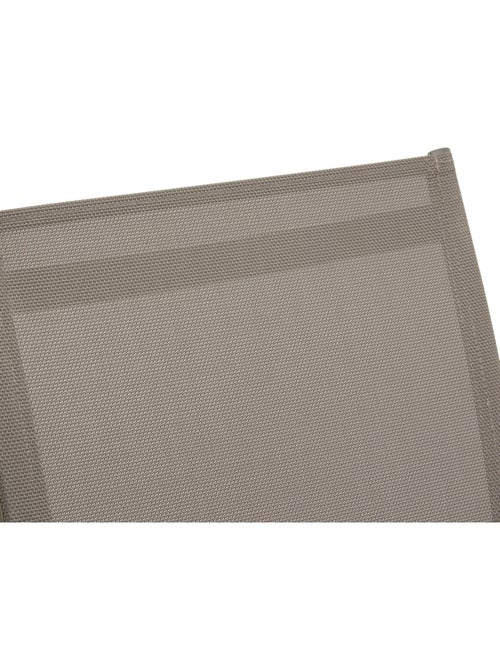 Fauteuil de jardin empilable en aluminium effet bois AXANT - Kiabi Fauteuil de jardin empilable en aluminium effet bois AXANT - Kiabi
