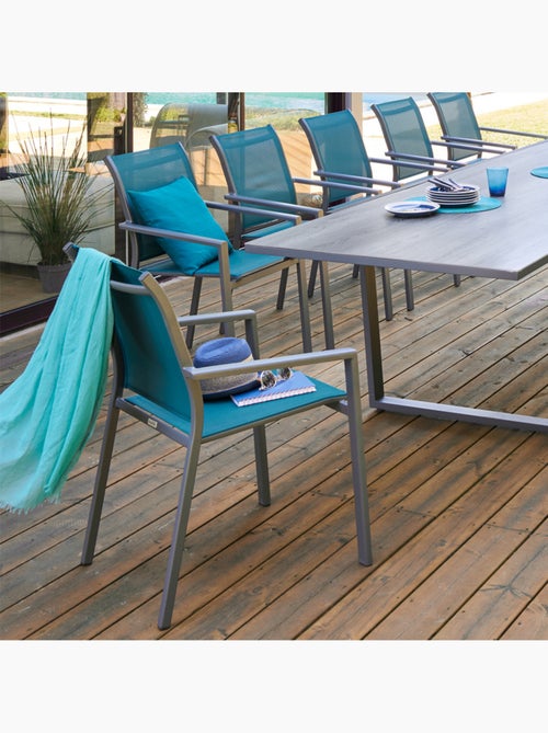Fauteuil de jardin empilable en aluminium ESSENTIA - Kiabi Fauteuil de jardin empilable en aluminium ESSENTIA - Kiabi