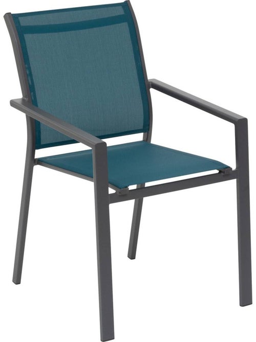 Fauteuil de jardin empilable en aluminium ESSENTIA - Kiabi