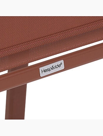 Fauteuil de jardin empilable en aluminium ESSENTIA