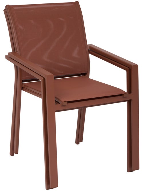 Fauteuil de jardin empilable en aluminium ESSENTIA - Kiabi Fauteuil de jardin empilable en aluminium ESSENTIA - Kiabi