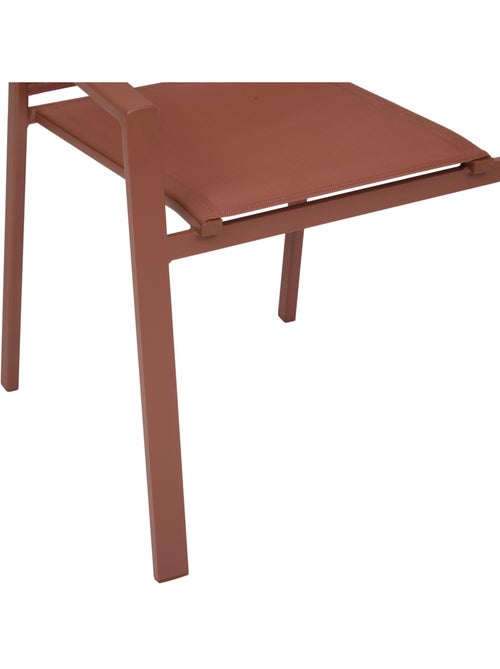 Fauteuil de jardin empilable en aluminium ESSENTIA - Kiabi Fauteuil de jardin empilable en aluminium ESSENTIA - Kiabi