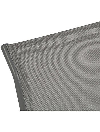 Fauteuil de jardin empilable en aluminium et acier PIAZZA