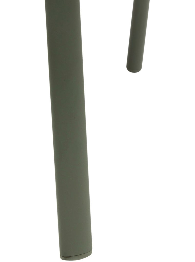 Fauteuil de jardin empilable en aluminium et acier PIAZZA Vert clair - Kiabi