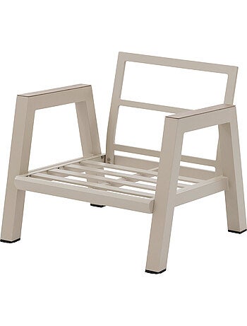 Fauteuil de jardin en aluminium AXIOME