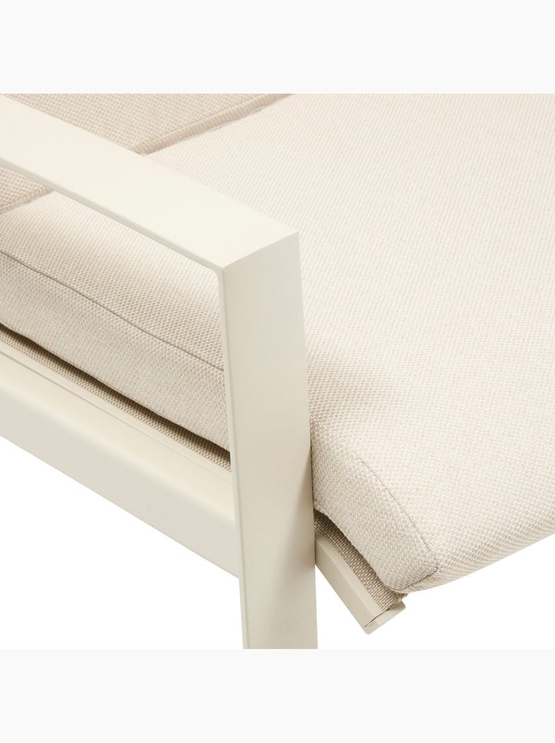 Fauteuil de jardin en aluminium BOREANE Beige - Kiabi
